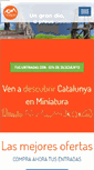 Mobile Screenshot of catalunyaenminiatura.com